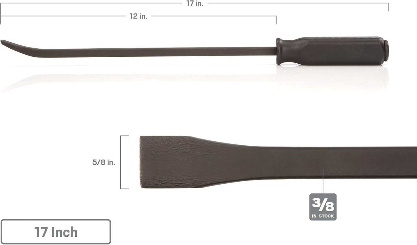 TEKTON Angled End Handled Pry Bar Set, 3-Piece (12, 17, 25 in.) | LSQ42103