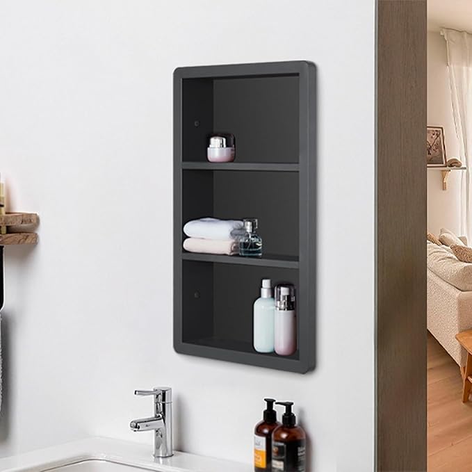 Recessed Medicine Cabinet No Mirror - Image 5