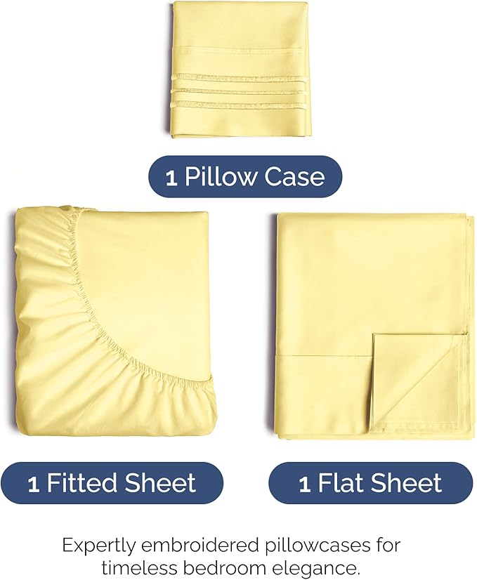 Twin Size 3 Piece Sheet Set - Image 2