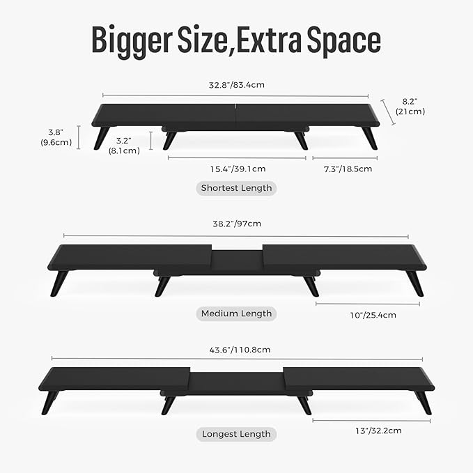 loukin Dual Monitor Stand Riser - Image 4