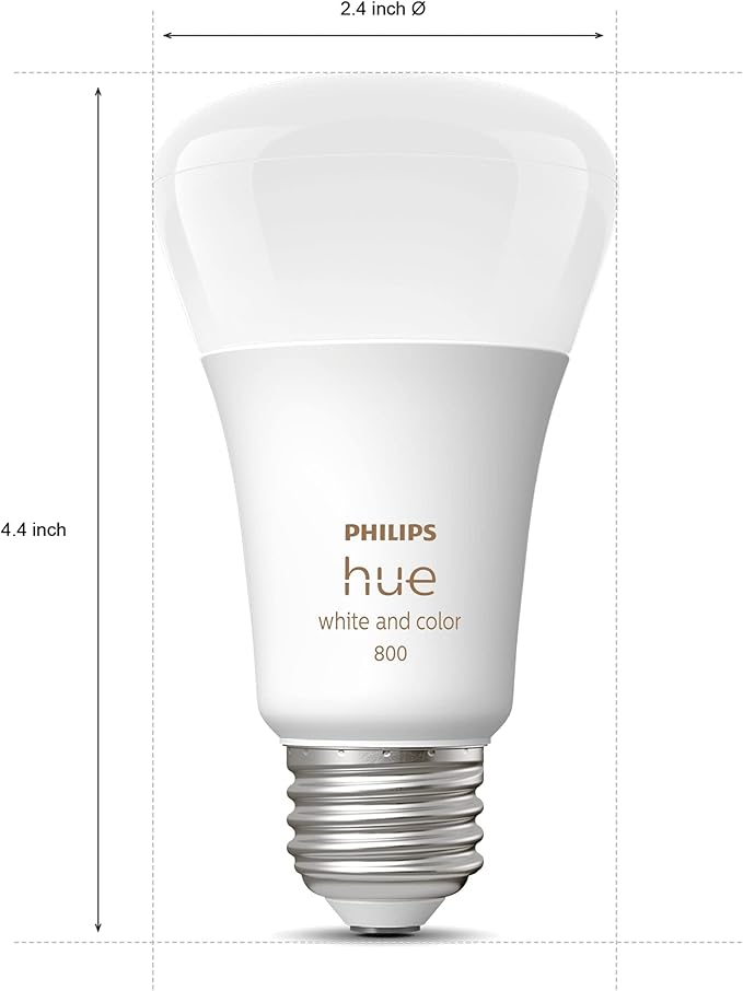 Philips Hue Smart 60W A19 LED Bulb - Image 6