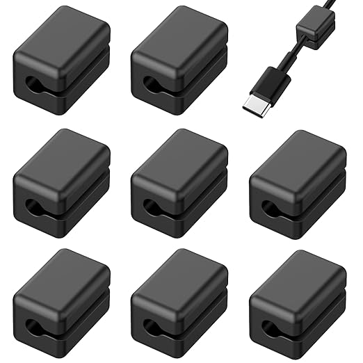 Wanheart Magnetic Cord Holders, Cable Organizer by Unknown