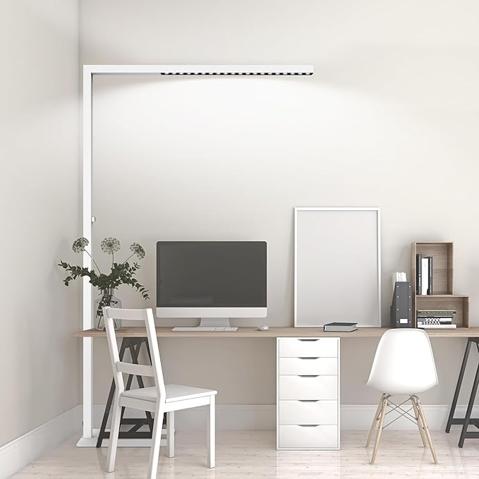 STERREN 77" LED Floor Lamp for Office, 7350LM Dimmable Eye-Care Standing Piano - Image 8