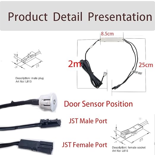 VST Motion Sensor Light Switch, IR Sensor Switch Door Activate Light Switch - Image 3