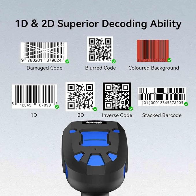 Alacrity Upgraded 2D Industrial Barcode Scanner - Image 5