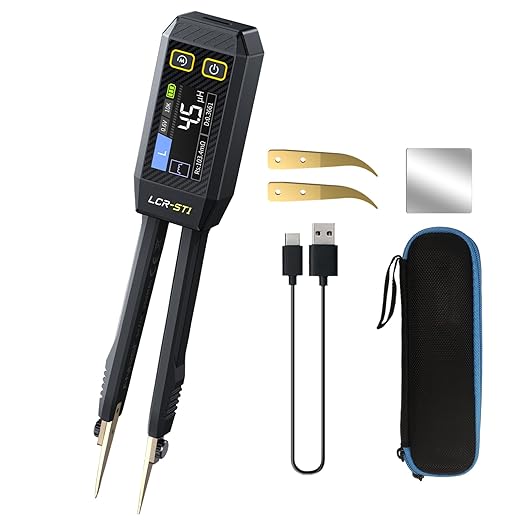 FNRSI Upgraded Version LCR-ST1 Mini Smart LCR Meter, SMD Tester, ESR Meter by EXPERTONOSCILLOSCOPETOOLS