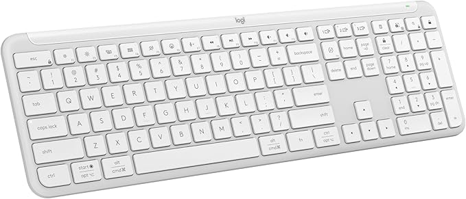 Logitech Signature Slim K950 Wireless Keyboard, Sleek Design, Switch Typing by Logitech