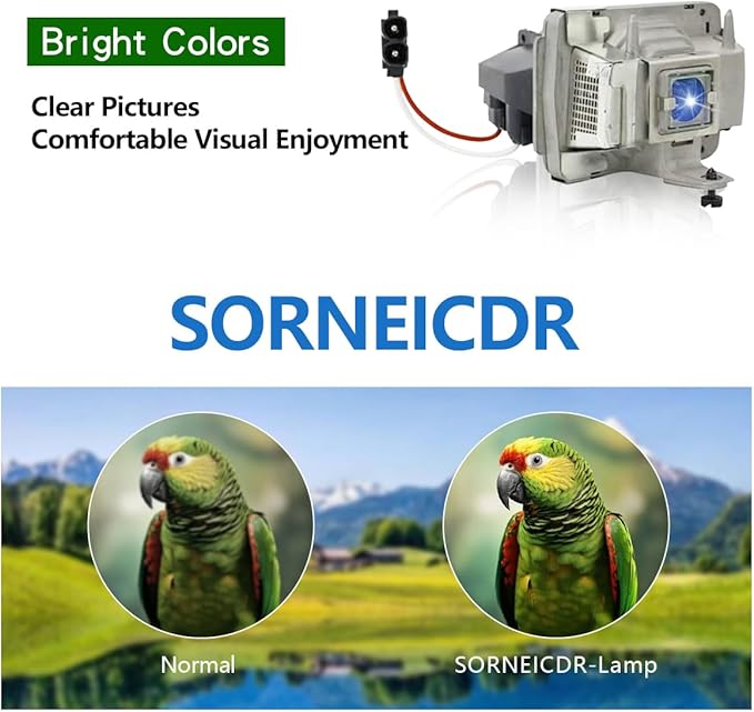 SORNEICDR SPLAMP019 Replacement Projector Lamp Bulb Compatible - Image 2