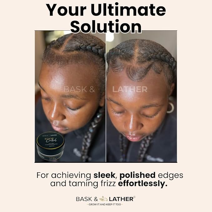 BASK & LATHER Strong Hold Edge Control Gel - Image 5