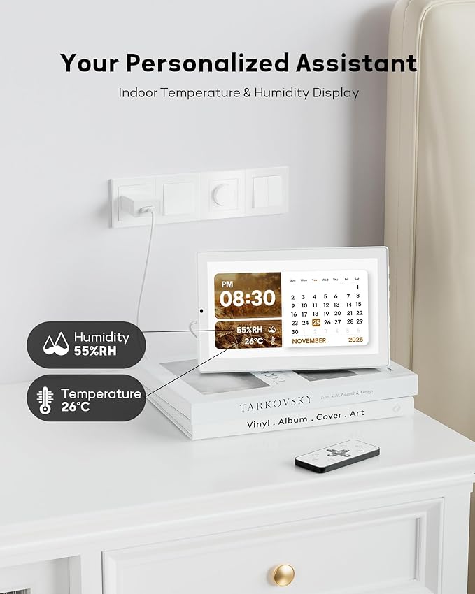 10.1" Digital Clock with Date and Day - Image 7