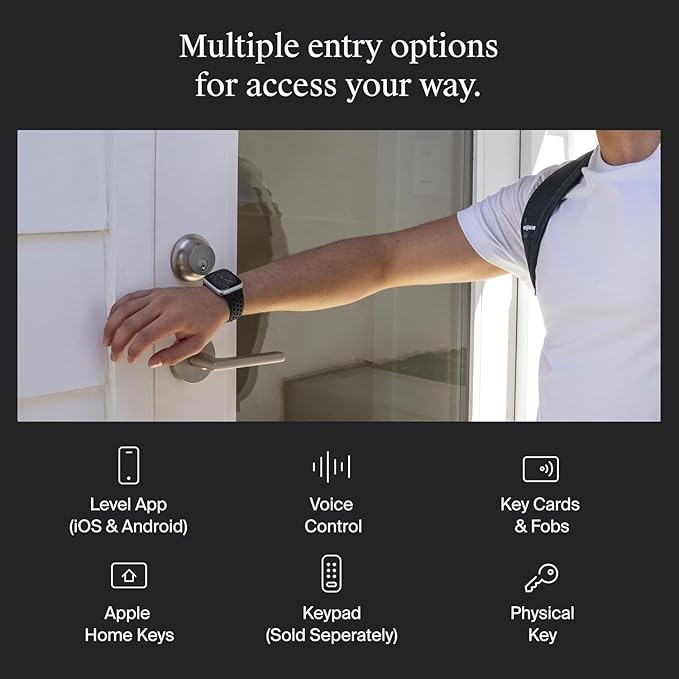 Level Lock+ WiFi Deadbolt Smart Lock - Image 6