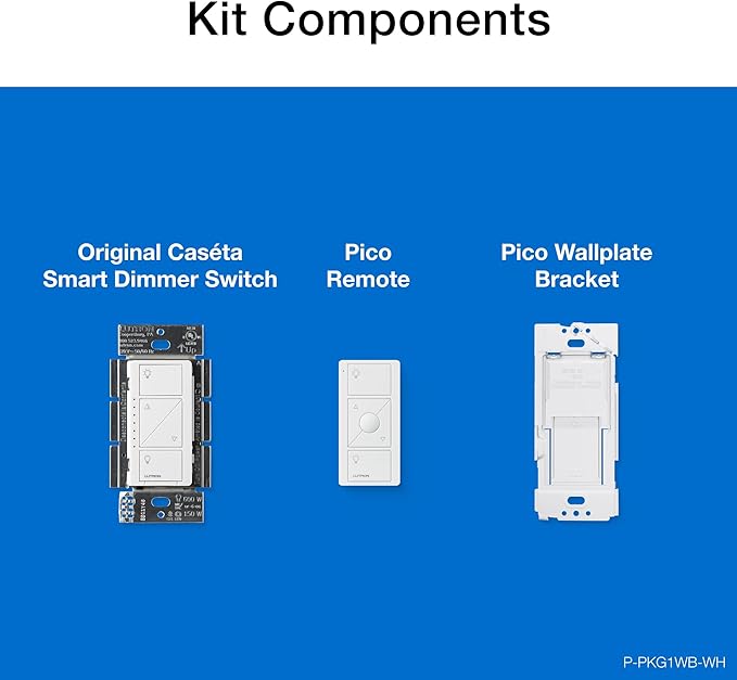 Lutron Caseta 3 Way Smart Dimmer Light Switch Kit, Includes Pico Remote - Image 14