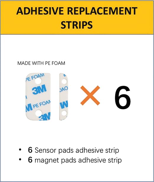 Adhesive Replacement Strips for Ring Contact Sensor 2nd Gen - Image 2