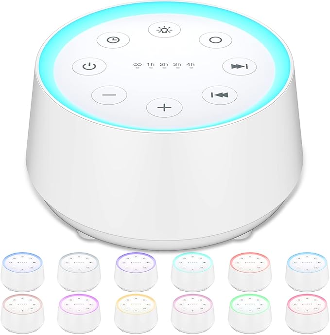 EasyHome Sleep Sound Machine White Noise Machines by EasyHome