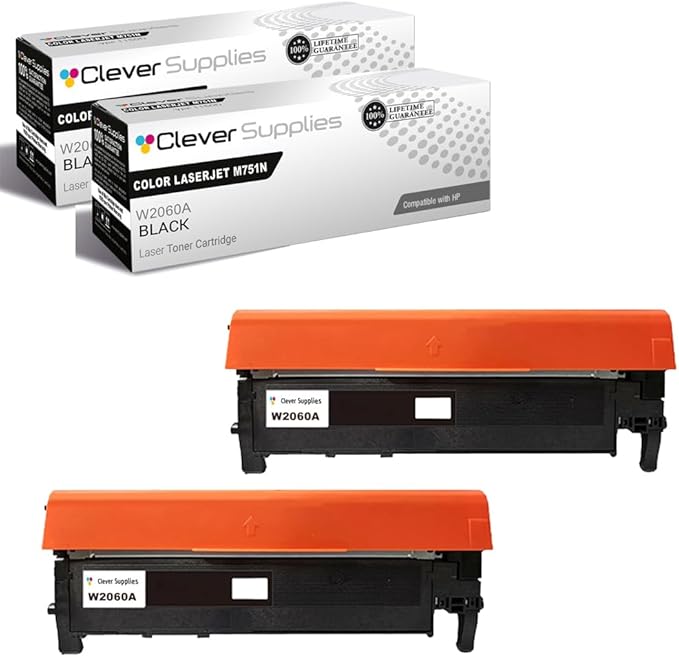 CS Replacement Compatible with HP M751N Toner Cartridge W2000A to use with by CleverSupplies
