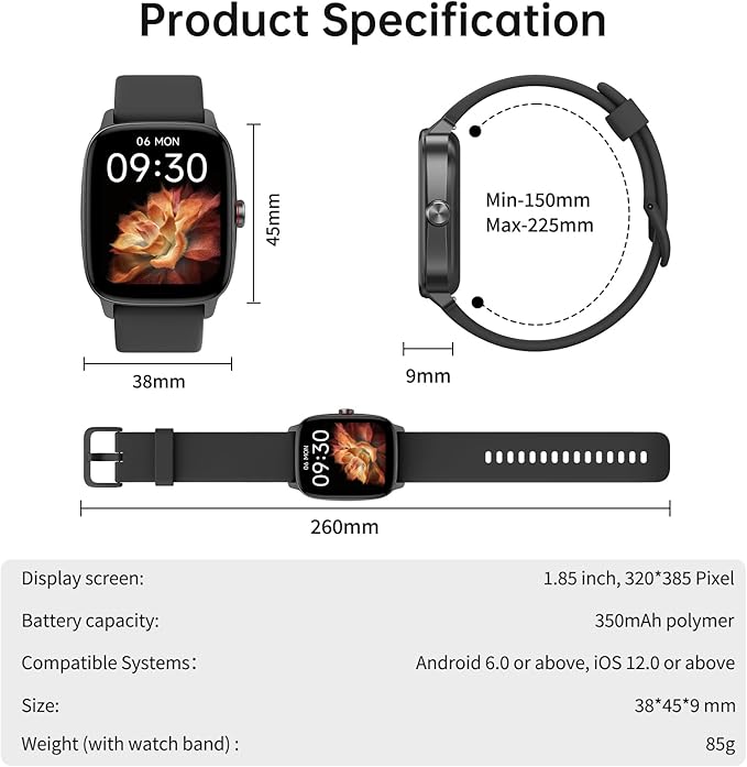 Smart Watches for Women Men - Image 9