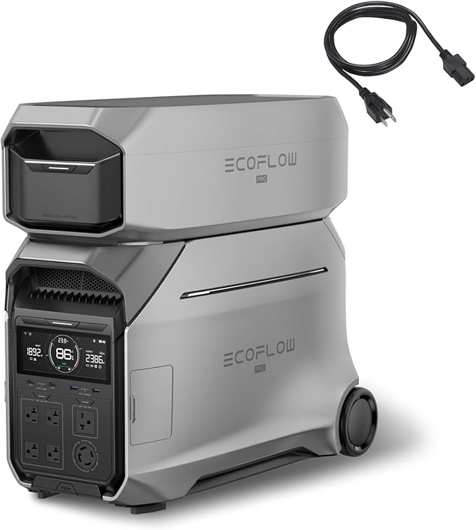 EF ECOFLOW 8kWh Portable Power Station: DELTA Pro 3 by EFECOFLOW