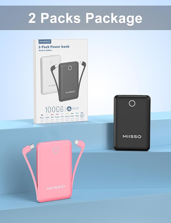 10000mAh Mini Portable Charger - Image 8