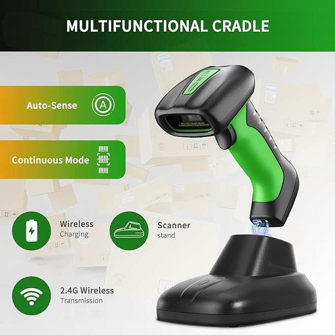 NETUM 2D QR Industrial Bluetooth Barcode Scanner - Image 4