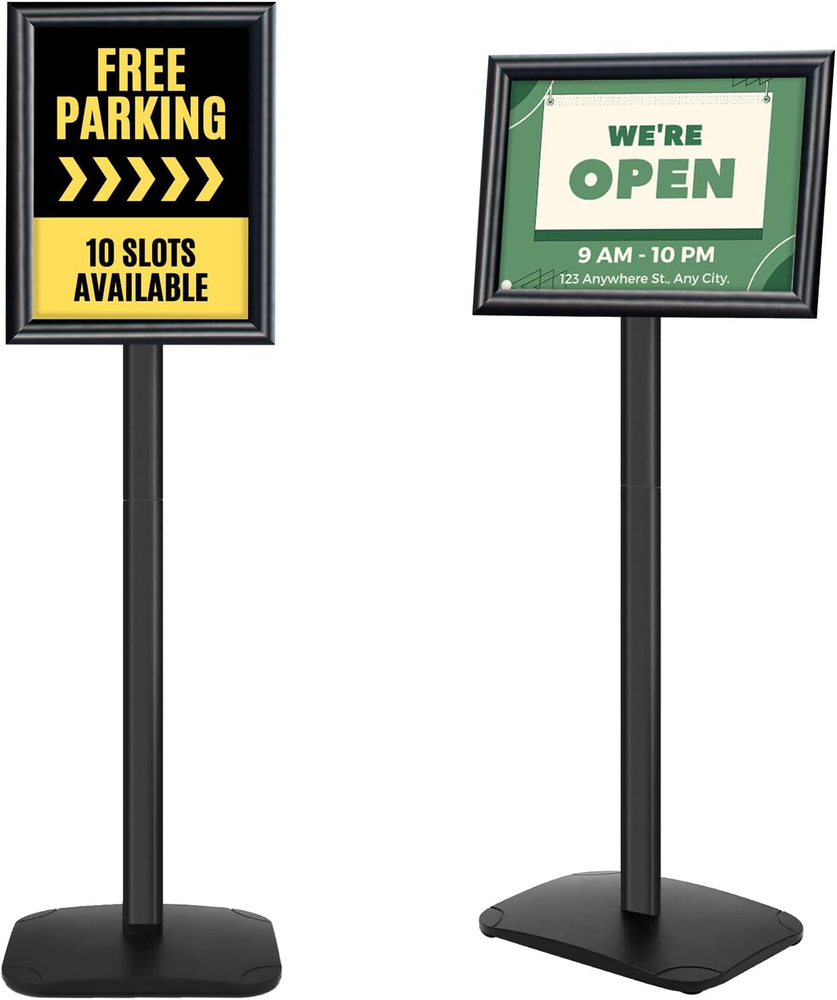 Heavy Duty Pedestal Sign Holder