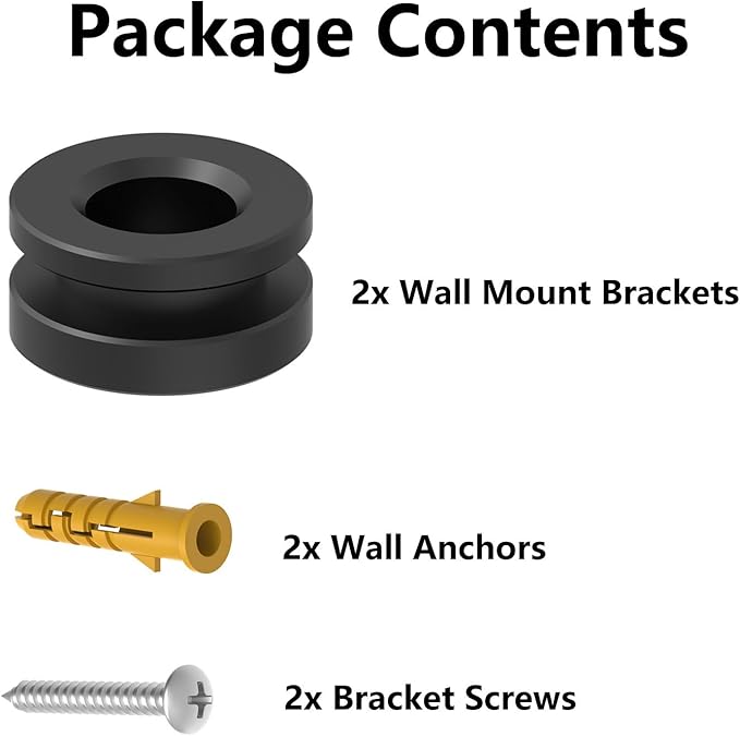 Vdsvksd Wall Mount Brackets Set Compatible - Image 7