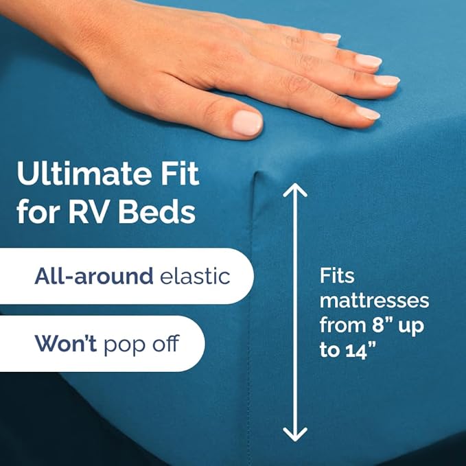 RV Short Queen Sheet Set 60 X 75 - Image 3
