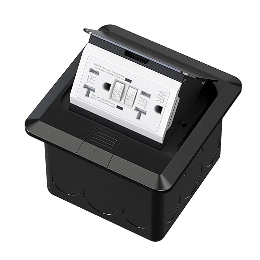 KYHSHJ Pop Up Floor Electrical Outlet by KYHSHJ