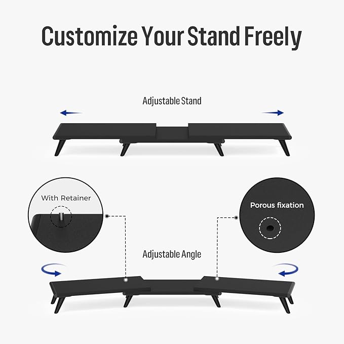 loukin Dual Monitor Stand Riser - Image 2