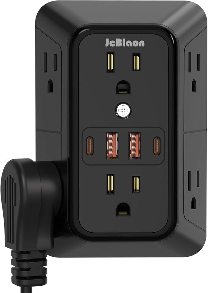 USB Wall Charger Power Strip Surge Protector by JcBlaon