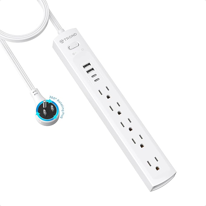 TROND Surge Protector Power Strip by TRONDOfficial