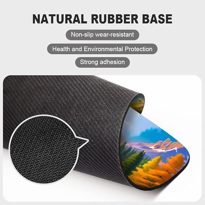Train Square Mouse pad, Waterproof, Anti Slip Rubber Base, Computer Mouse pad - Image 4