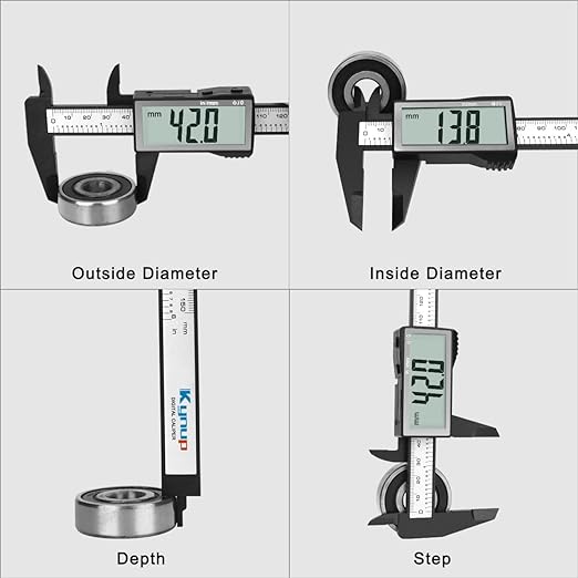Kynup Caliper Measuring Tool, Digital Caliper Outside Micrometer - Image 4
