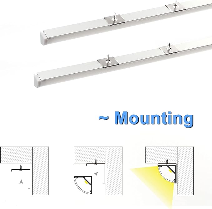 VST 6Pack 1 ft LED Aluminum Channel - Image 4