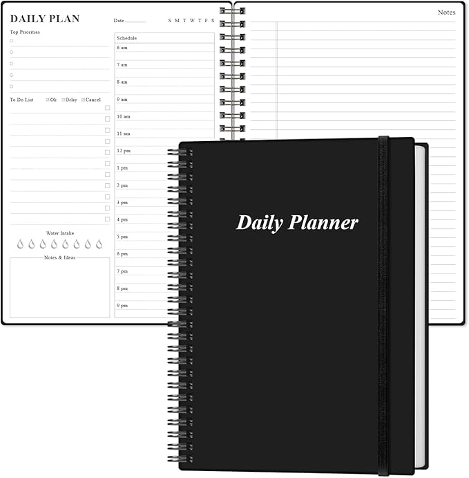 Daily Planner Undated by Heveboik