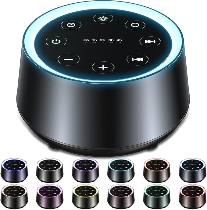 EasyHome Sleep Sound Machine White Noise Machines by EasyHome