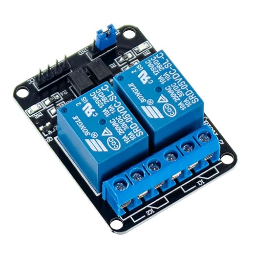 Hosyond 6Pack 2 Channel DC 5V Relay Module - Image 4
