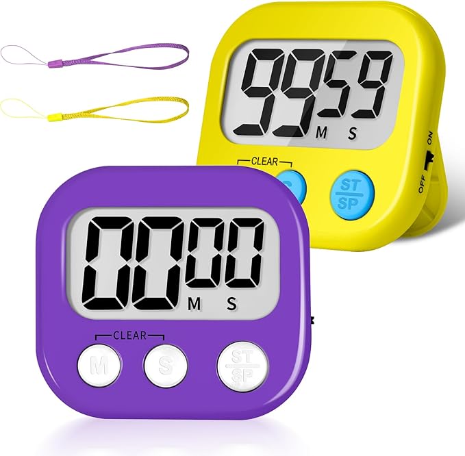 ZILLEEN Classroom Timer for Kids Teachers 2 Pack Digital Timers by ZILLEEN