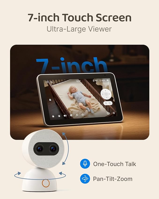 Simsky Split Screen Video Baby Monitor - Image 2