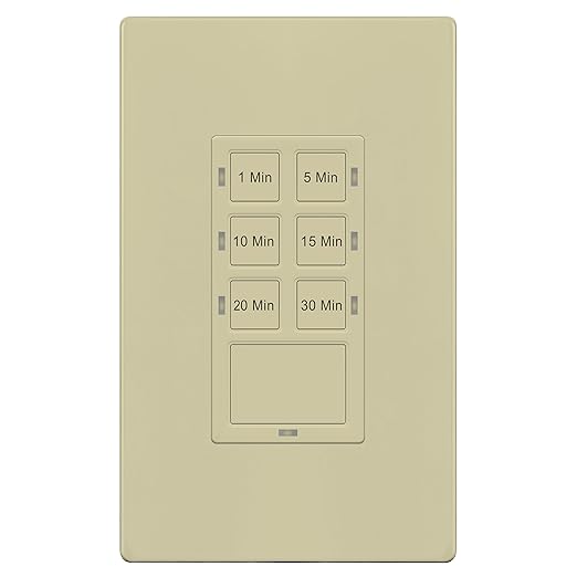 TG 30-Minute Countdown Timer Switch, 1-5-10-15-20-30 Min, by TG