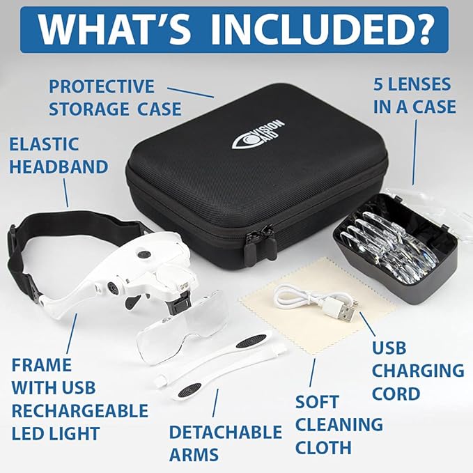 Vision Aid Magnifying Glasses - Image 6