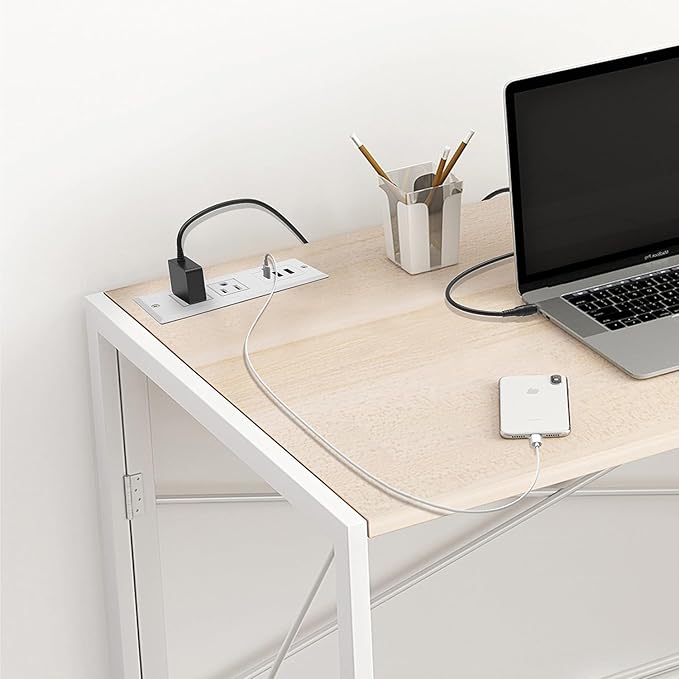 20W Recessed Power Strip USB C Fast Charge Desk Power Outlet Type C Flush - Image 7