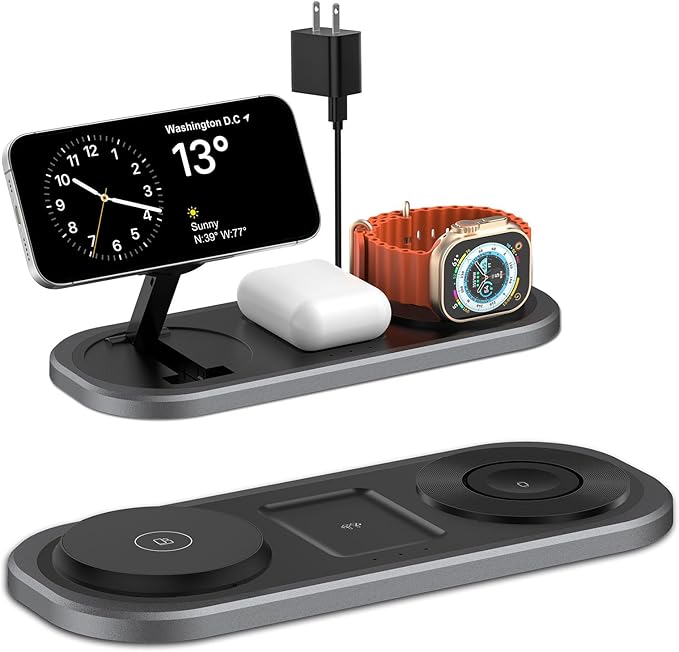 3 in 1 Fast Wireless Charger Stand by TEGISPAK