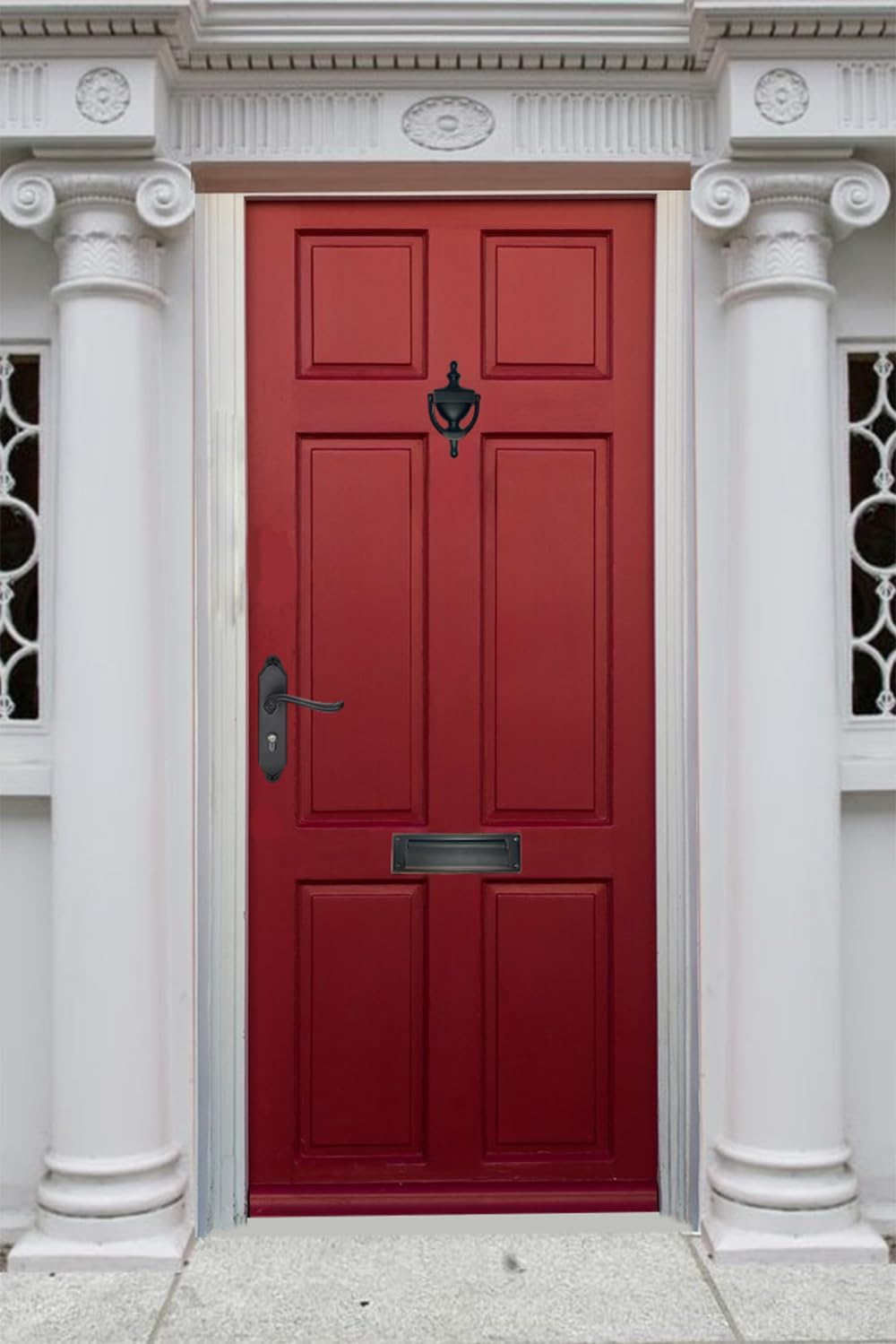 QCAA Solid Brass Mail Slot, with Solid Brass Interior Frame, 13" x 3.625", Polished Brass, 2 Pack, Made in Taiwan