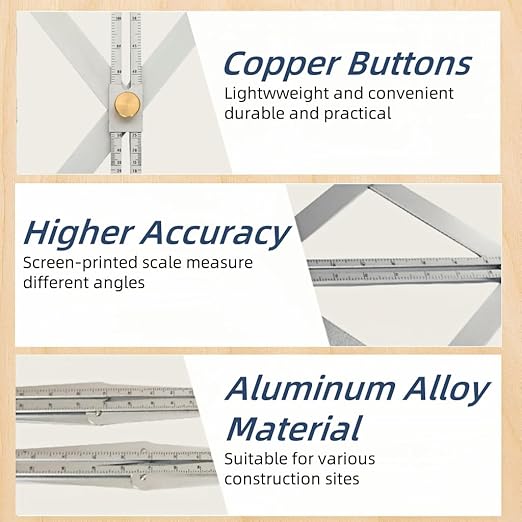 Premium Corner Angle Finder, Protractor Angle Finder Tool, Miter Angle Finder - Image 5