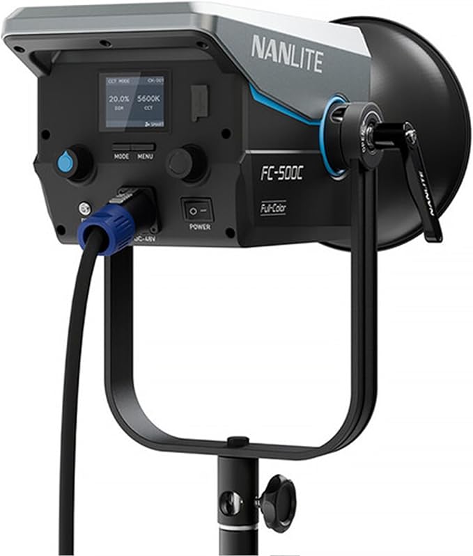 NANLITE FC-500C RGB LED Video Light – 520W Full Color Studio Lighting - Image 4