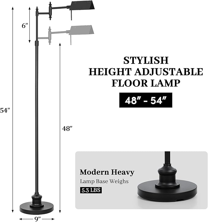 Bairth Dimmable Pharmacy Floor Lamp - Image 6