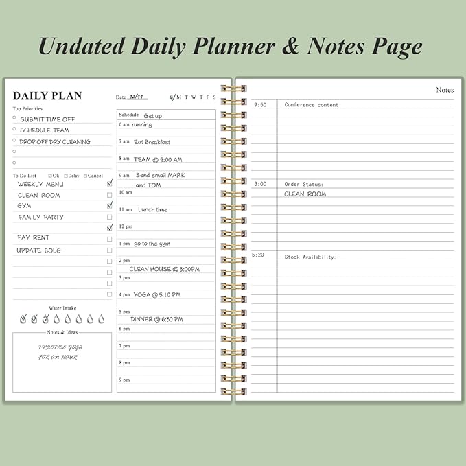 Daily Planner Undated - Image 3