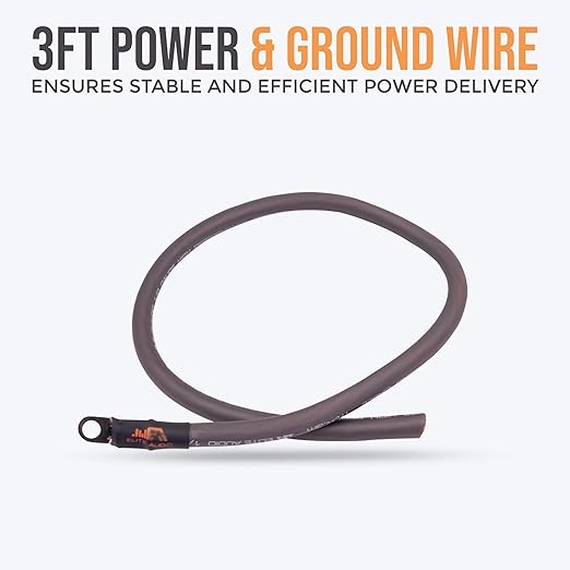 Elite Audio Premium 0 Gauge CCA Amplifier Installation Wiring Amp Kit, 3600 - Image 8