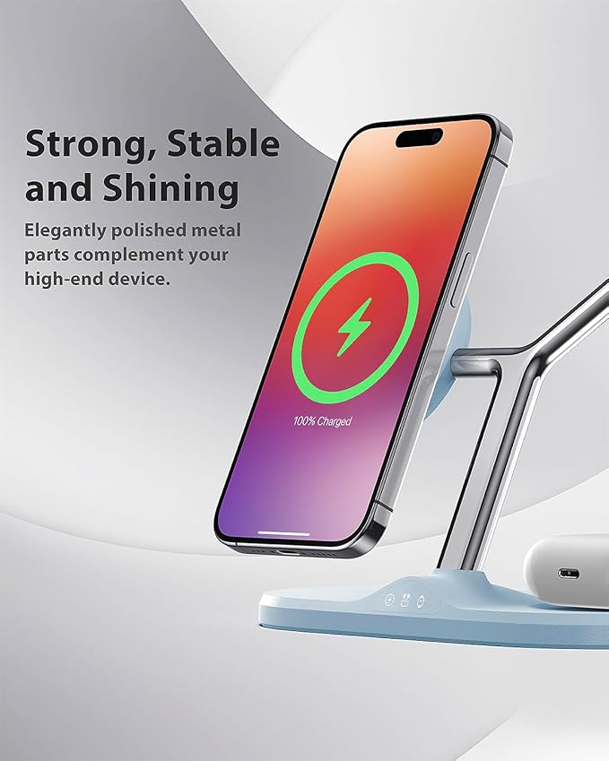 3-in-1 Wireless Charging Station - Image 5