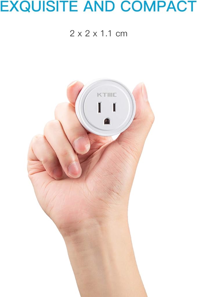 KTMC Smart Plug 4 Pack, Alexa & Google Home Compatible, No Hub Required - Image 6